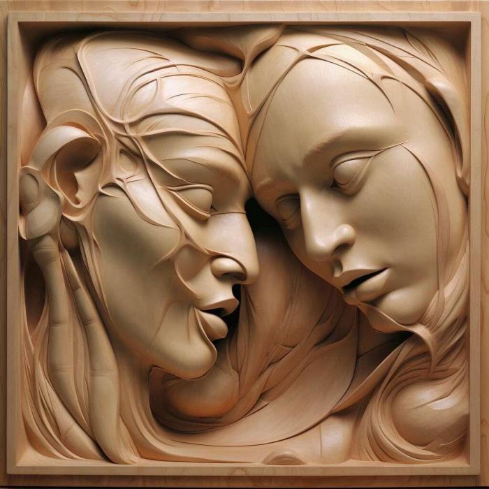 نموذج ثلاثي الأبعاد لآلة CNC 3D Art 